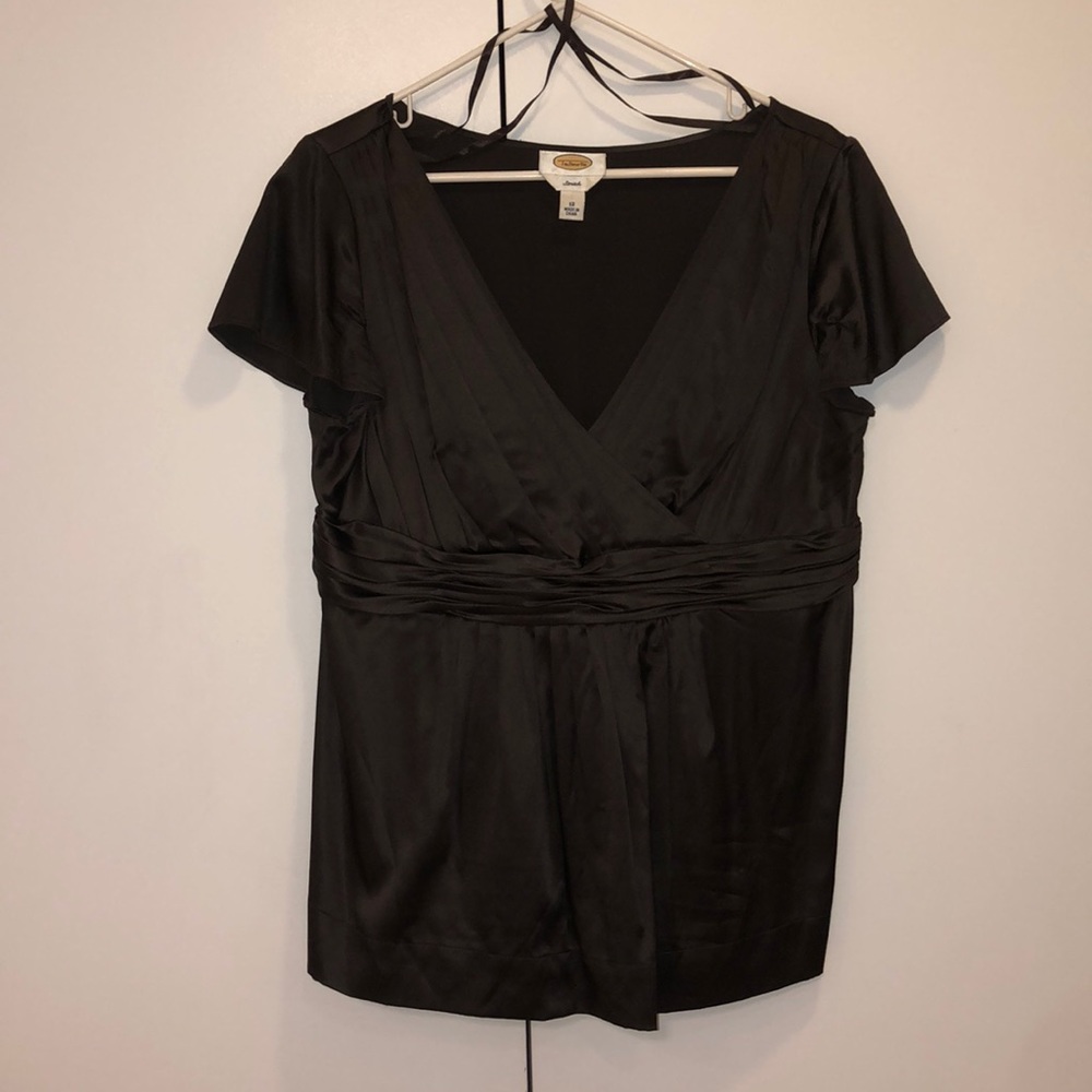 Talbot's Short Sleeve Blouse, Size 12